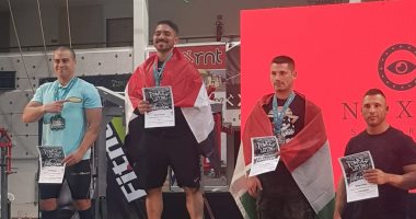 منتخب القوة البدنية يحقق 5 ميداليات ببطولة العالم بالمجر 