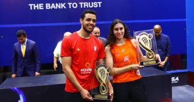 مصطفى عسل يتوج ببطولة العظماء الثمانية للاسكواش للعام الثانى على التوالي