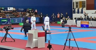 عبد الله ممدوح يتوج ببرونزية الدورى العالمى للكاراتيه في أذربيجان 