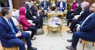 محافظ المنوفية يستقبل وفد تنسيقية شباب الأحزاب والسياسيين لمتابعة إحياء قصور الثقافة