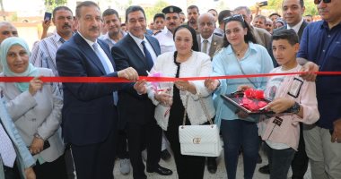 محافظ المنوفية يفتتح مدرسة الشهيد محمد أبو غنيمة للتعليم الأساسي.. صور