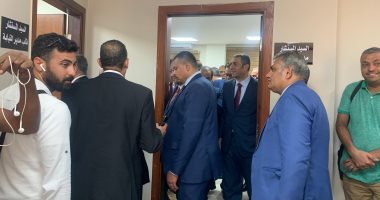 رئيس هيئة النيابة الإدارية يفتتح فرع النيابة الجديد بالغردقة.. فيديو لايف