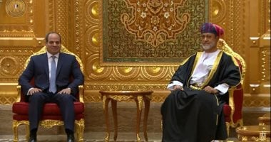 الرئيس السيسي يثمن مستوى التنسيق القائم ووحدة الرؤى بين مصر وسلطنة عمان