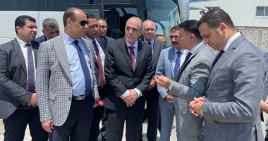 وفد برلمانى يتفقد معرض بيع منتجات المشروعات الصغيرة والمنطقة الصناعية ببورسعيد.. صور