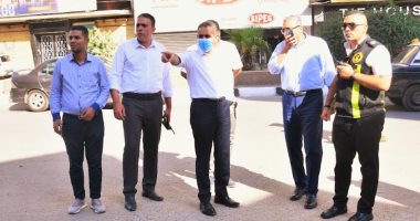 محافظ الغربية يتفقد مشروعات التطوير والرصف في طنطا 