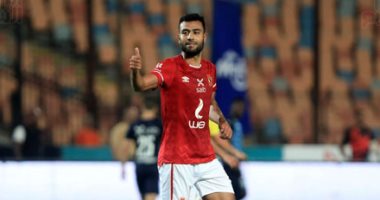 حسام حسن يسجل ثاني أهداف الأهلي فى شباك بيراميدز.. فيديو وصور