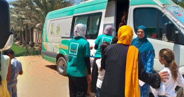 حياة كريمة.. وزارة الصحة تنظم قافلة طبية بقرية الوادي الأخضر بالإسماعيلية