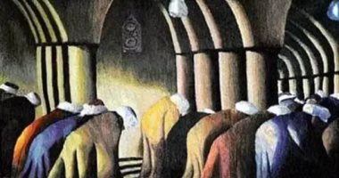 بريشة محمود سعيد.. الرائد التشكيلى يرسم عادات المصريين فى الاحتفال بعيد الأضحى