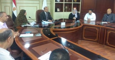 اجتماع لمناقشة جهود التعامل مع الشكاوى الواردة للمنظومة الموحدة ببنى سويف