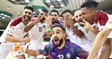 منتخب المغرب يتوج بكأس العرب لكرة الصالات 2022  