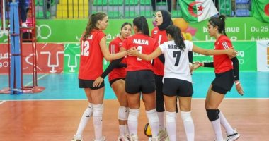 سيدات الطائرة يهزمن تونس 1/3 و تتأهلن لربع نهائى دورة ألعاب البحر المتوسط 