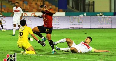  ناشئ الزمالك ينقذ مرماه من هدف محقق عقب انفراد محمد إبراهيم .. فيديو