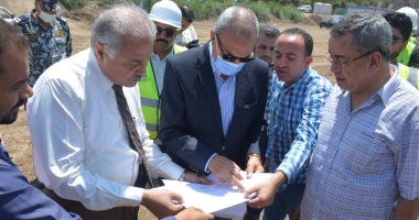 محافظ القليوبية يتفقد مشروعات حياة كريمة بقرى شبين القناطر
