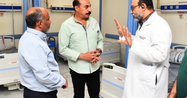 محافظ أسوان يتفقد التوسعات الجديدة لمستشفيات الجامعة بطاقة 380 سريرا.. صور