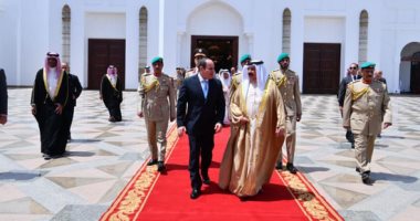 الرئيس السيسى وملك البحرين يشهدان مراسم توقيع اتفاقيات اقتصادية وعلمية