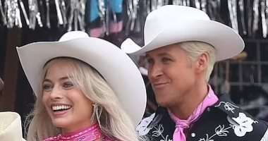 مارجوت روبى وريان رينولدز فى صور جديدة من كواليس Barbie
