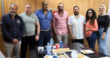 عمرو سلامة يتحدث عن بداياته الفنية ومشواره السينمائى فى ندوة "اليوم السابع"