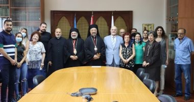 بطريرك الأقباط الكاثوليك يزور الأمانة العامة لمجلس كنائس الشرق الأوسط