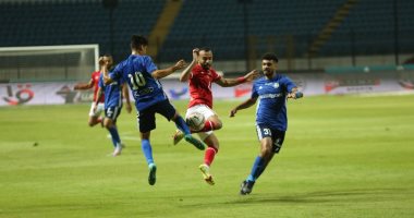 مروان حمدى يقود هجوم سموحة أمام الأهلى