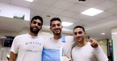 سيف فاروق جعفر يكشف عن إصابته بصورة ويعلق: الحمد لله 