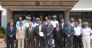 مركز التدريب البحرى والمحاكاة بقناة السويس يحصل على شهادة الاعتماد الدولية