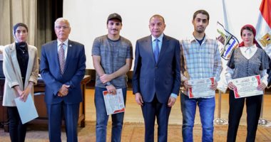 مجلس جامعة بنى سويف يكرم الطلاب المرشحين للتدريب بجامعة يورك الكندية