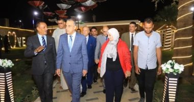 ثورة 30 يونيو.. محافظ سوهاج يفتتح حديقة رمسيس الثانى بمدينة أخميم.. صور