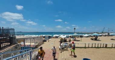  بـ 5 جنيهات بس.. أحلى فسحة على شواطئ إسكندرية فى عيد الأضحى.. لايف وصور