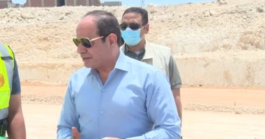 الرئيس السيسى: نهدف لتسهيل حركة السيارات بالقاهرة لمدة 10 سنوات مقبلة