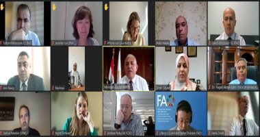 وزير الرى يترأس اجتماع لجنة تنظيم الجناح الدولى للمياه فى مؤتمر COP 27