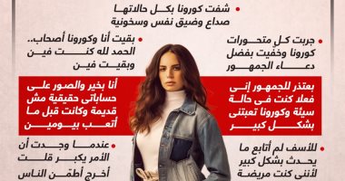 نسف للشائعات وغناء على الهواء.. آمال ماهر تطمئن الجمهور وتحكى معاناتها مع كورونا (إنفوجراف)