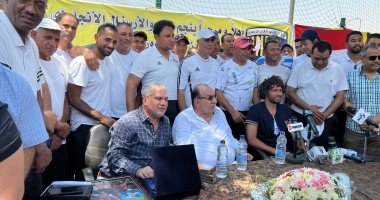 كواليس زيارة محمد الننى لقطاع الناشئين بالمقاولون العرب.. صور