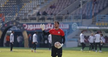 البلعوطى يقود حراسة مرمى إنبى أمام فيوتشر فى كأس الرابطة