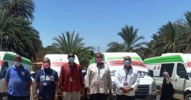 الكشف الطبى على 1962 مواطنا بالقوافل المجانية فى قرى حياة كريمة بأسوان