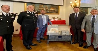 إيطاليا تعيد إلى المكسيك مجموعة من 30 قطعة أثرية