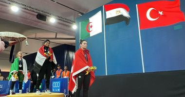 نعمة سعيد "ملكة الذهب الجديدة" فى رفع الأثقال.. صور 