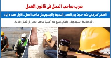 إشكالية ضرب صاحب المحل فى قانون العمل بين الخصم والفصل.. نقلا عن "برلماني"