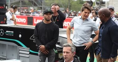 توم كروز يقضى عيد ميلاده الـ 60 فى سباق السيارات British Grand Prix