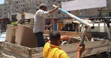 رفع 920 حالة إشغال طريق وضبط لحوم وأسماك غير صالحة للاستهلاك بالبحيرة