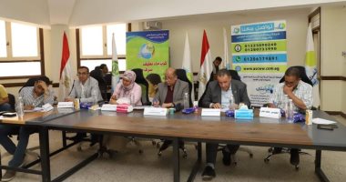 رئيس مياه أسيوط يتابع سير اختبارات المتقدمين للالتحاق بالمدرسة الفنية.. صور