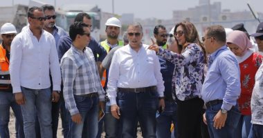محافظ دمياط تتفقد أعمال إنشاء مبنى ديوان عام المحافظة 