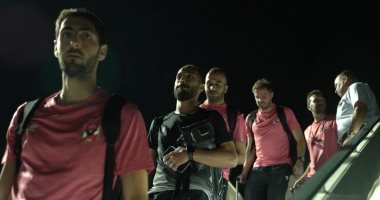 الأهلي يصل الغردقة استعدادا لمواجهة الجونة بالدوري.. صور