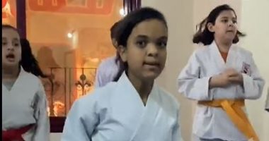 أميرة عصام بطلة كاراتيه من قصار القامة.. نفسها تدخل "فنون جميلة".. فيديو
