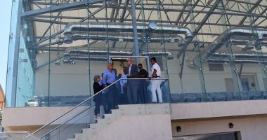 محافظ جنوب سيناء يفتتح المنصة الرئيسية وقاعة كبار الزوار بمضمار الهجن بشرم الشيخ