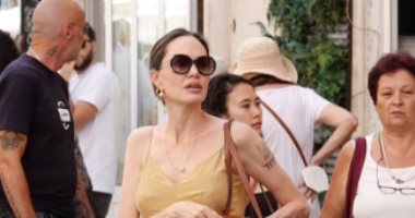 أنجلينا جولى .. 7 صور من رحلتها الأخيرة فى روما