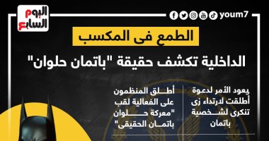 الطمع فى المكسب.. الداخلية تكشف حقيقة "باتمان حلوان".. إنفوجراف