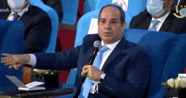 الرئيس السيسي: "أنا بتكلم مع أهلى وناسى وأتمنى أعمل لهم أحلى حاجة فى الدنيا"