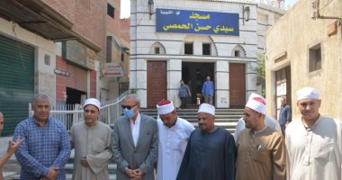محافظ القليوبية يتفقد المساجد والساحات قبل صلاة عيد الأضحى