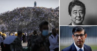 العالم هذا المساء.. ضيوف الرحمن ينفرون من عرفات إلى مزدلفة.. 10 محاولات اغتيال للسياسيين اليابانيين خلال 62 عاما أبرزهم جد شينزو آبى.. وقاضى المحكمة العليا الأمريكية يهرب من مطعم بسبب متظاهرى حظر الإجهاض.. صور