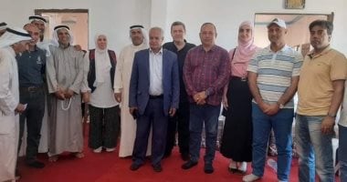 وفد من مدراء الجهاز التنفيذى بشمال سيناء يزور قرية شبانة ويتابع مطالب سكانها